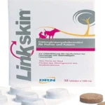 Drn Linkskin 32 Compresse – Alimento complementare per Cani e Gatti | Supporto Funzione Dermica e Mantello